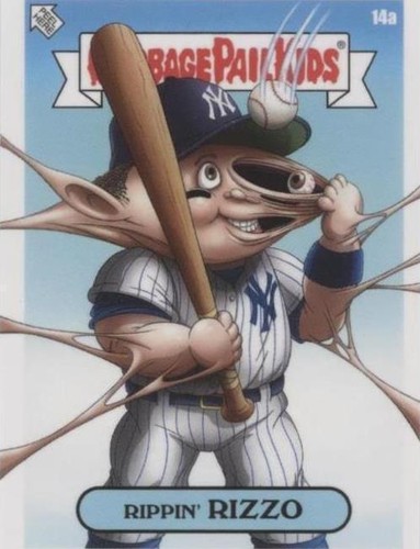 2022 Topps MLB x Garbage Pail Kids: Series 2 Alex Pardee - Anthony Rizzo #14A