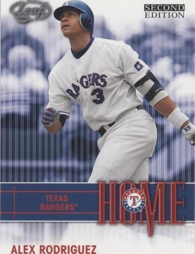 2004 Leaf Second Edition - Alex Rodriguez #H-3