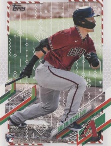 2021 Topps Holiday - Daulton Varsho #HW136
