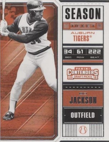2018 Panini Contenders Draft Picks - Bo Jackson #5