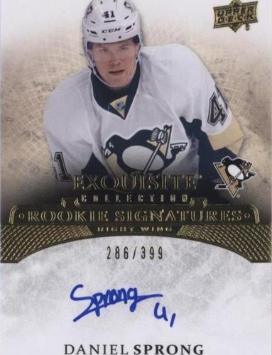 2015-16 Upper Deck Ice - Daniel Sprong #ERS-DS