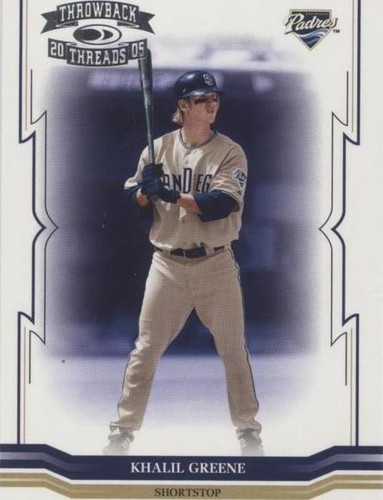 2005 Donruss Throwback Threads - Khalil Greene #264