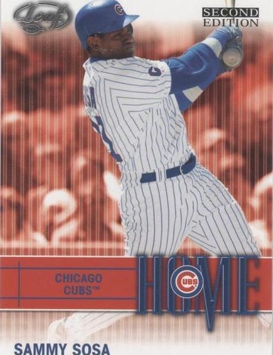 2004 Leaf Second Edition - Sammy Sosa #H-2