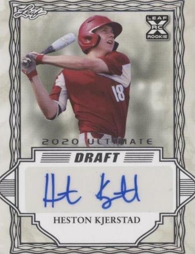 2020 Leaf Ultimate Draft - Heston Kjerstad #BA-HK1