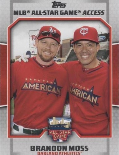 2014 Topps Update Series - Brandon Moss #ASA-BM