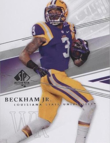 2014 SP Authentic Odell Beckham Jr. #121