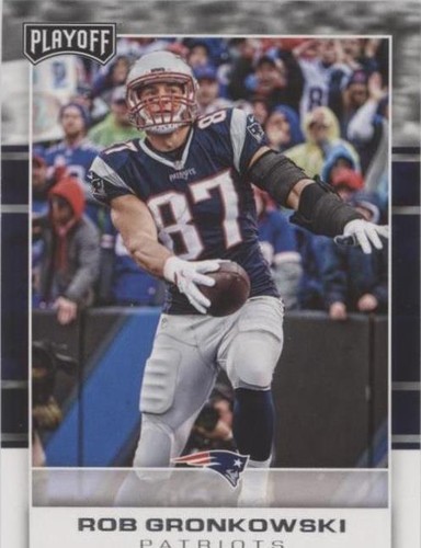 2017 Panini Playoff Rob Gronkowski #55