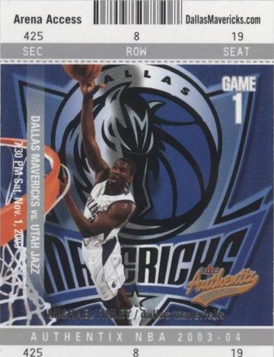 2003-04 Fleer Authentix - Michael Finley #93