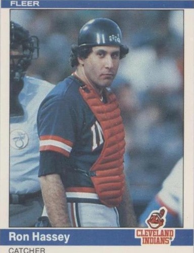 1984 Fleer - Ron Hassey #545