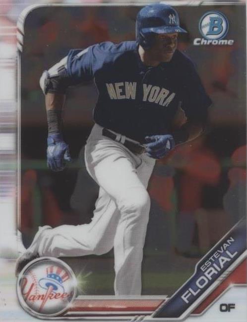2019 Bowman Chrome - Estevan Florial #BCP-182