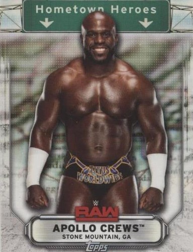 2019 Topps WWE Raw - Apollo Crews #HH-2