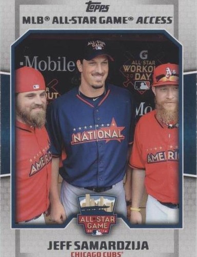 2014 Topps Update Series - Jeff Samardzija #ASA-JS
