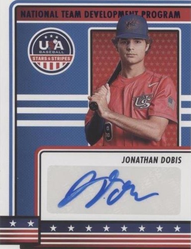 2023 Panini USA Baseball Stars & Stripes - Jonathan Dobis #NTDP-JD