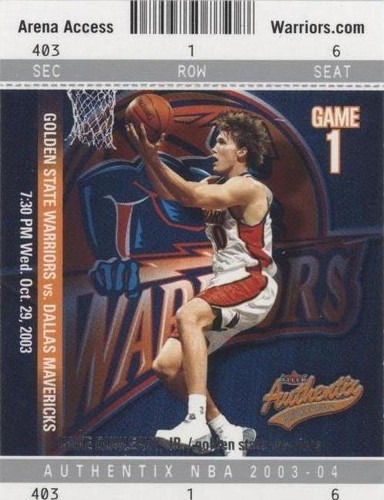 2003-04 Fleer Authentix - Mike Dunleavy Jr. #29