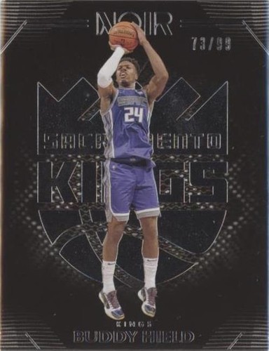 2019-20 Panini Noir - Buddy Hield #124