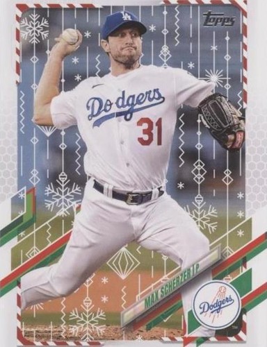 2021 Topps Holiday - Max Scherzer #HW171