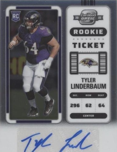 2022 Panini Contenders Optic Tyler Linderbaum #204