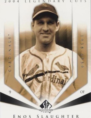 2004 SP Legendary Cuts - Enos Slaughter #36