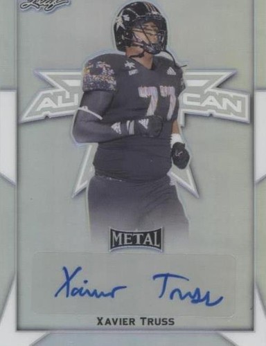 2019 Leaf Metal U.S. Army All-American Bowl Xavier Truss #BA-XT1