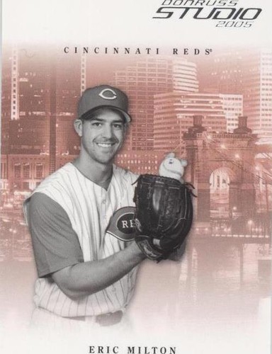2005 Donruss Studio - Eric Milton #82