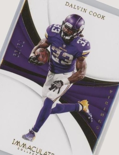 2018 Panini Immaculate Collection Dalvin Cook #60