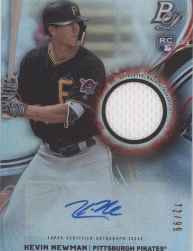 2019 Bowman Platinum - Kevin Newman #PPAR-KN