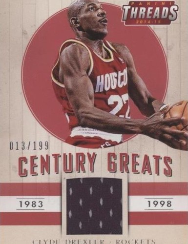 2014-15 Panini Threads - Clyde Drexler #26