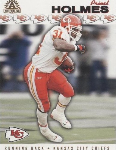 2002 Pacific Adrenaline Priest Holmes #140