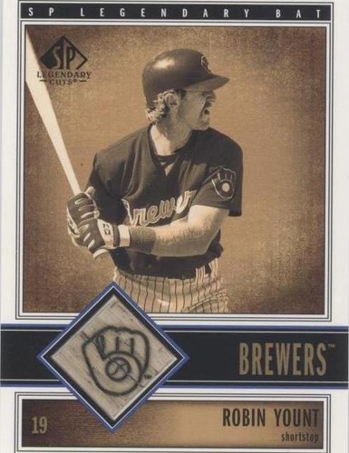 2002 SP Legendary Cuts - Robin Yount #B-RYO