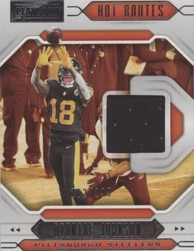 2021 Panini Playbook Diontae Johnson #HR-DJ