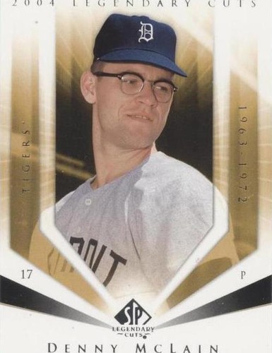 2004 SP Legendary Cuts - Denny McLain #24