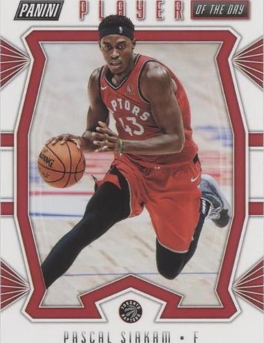 2019-20 Panini Player of the Day - Pascal Siakam #27