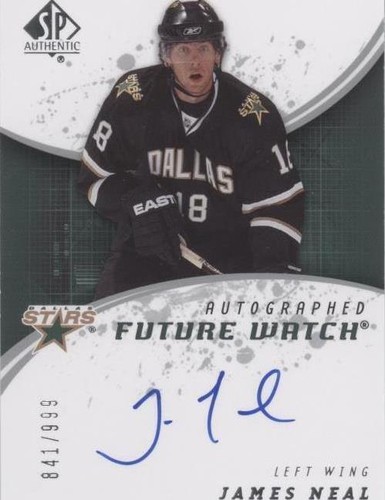 2008-09 SP Authentic - James Neal #198
