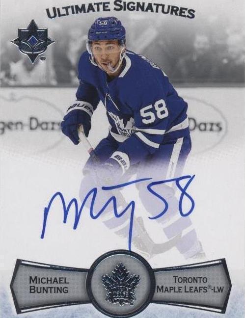 2022-23 Upper Deck Ultimate Collection - Michael Bunting #US-MB