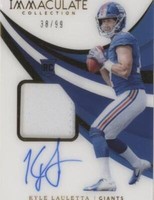 2018 Panini Immaculate Collection Kyle Lauletta #120