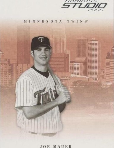 2005 Donruss Studio - Joe Mauer #169