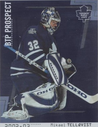 2002-03 In the Game Be A Player Between the Pipes - Mikael Tellqvist #77