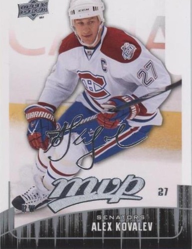 2009-10 Upper Deck MVP - Alex Kovalev #99