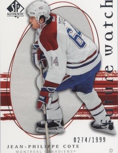 2005-06 SP Authentic - Jean-Philippe Cote #269
