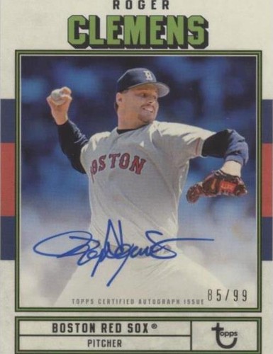 2022 Topps Brooklyn Collection - Roger Clemens #AC-RCL