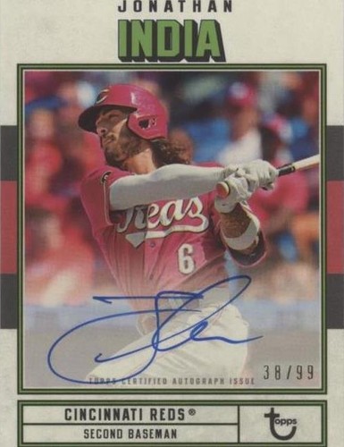 2022 Topps Brooklyn Collection - Jonathan India #AC-JI