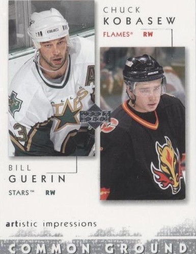 2002-03 Upper Deck Artistic Impressions - Bill Guerin Chuck Kobasew #CG15