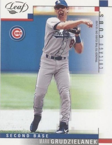 2003 Leaf - Mark Grudzielanek #185
