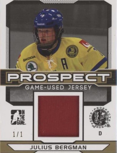 2014 In the Game Draft Prospects - Julius Bergman #PGU-16