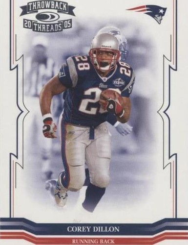 2005 Donruss Throwback Threads Corey Dillon #85