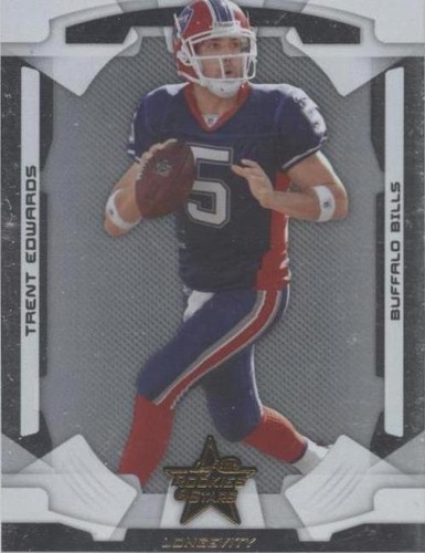 2008 Leaf Rookies & Stars Longevity Trent Edwards #10