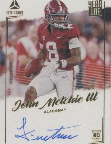 2022 Panini Luminance John Metchie III #YSR-JME
