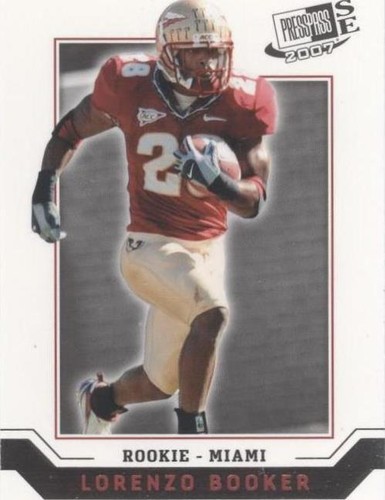 2007 Press Pass SE Lorenzo Booker #25