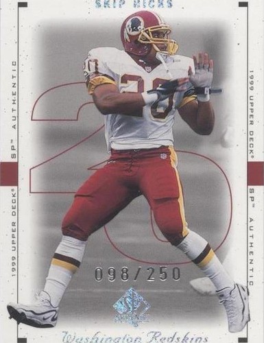 1999 SP Authentic Skip Hicks #89 AE