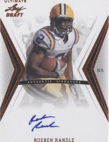 2012 Ultimate Leaf Draft Rueben Randle #RR1